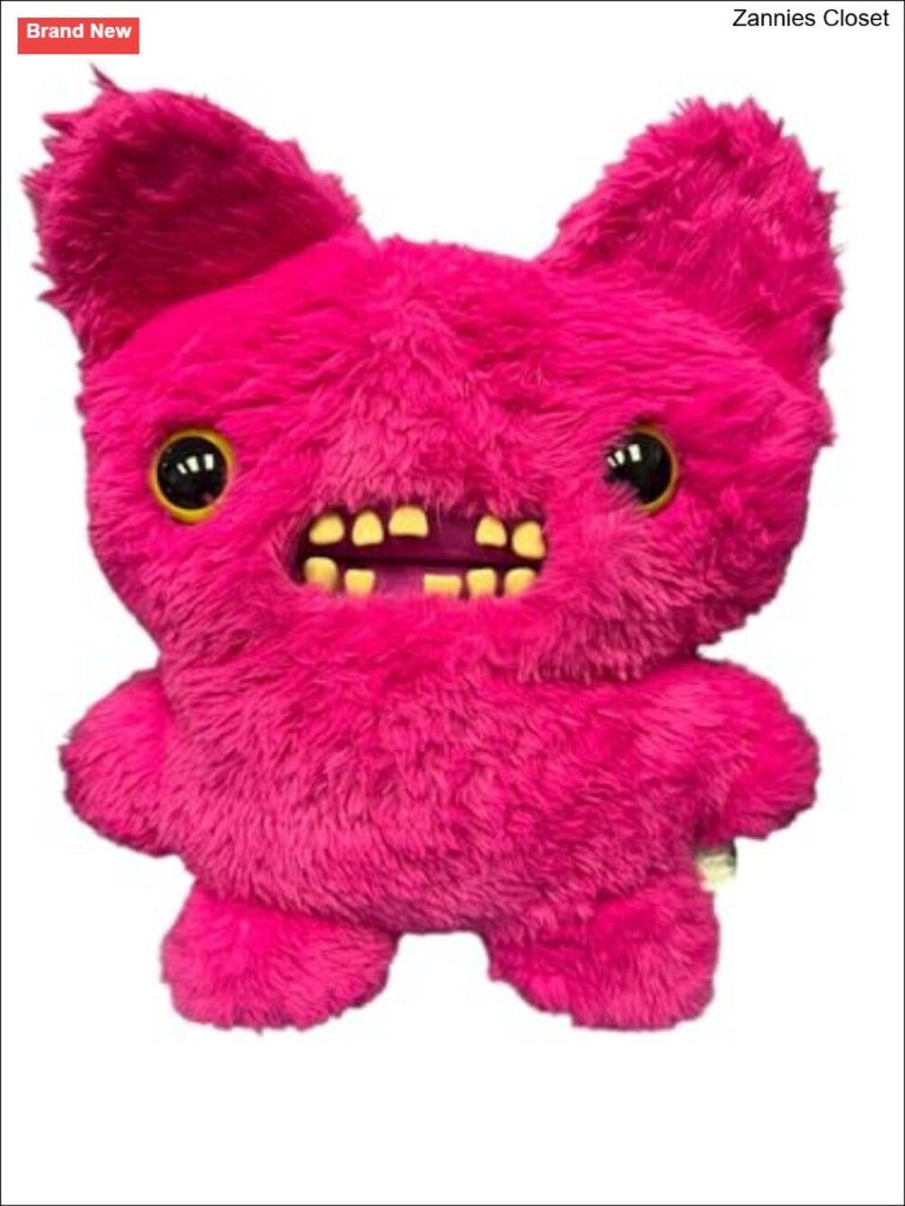 Fugglers Bigg Fuggs Plush Monster Stuffed Toy Screech